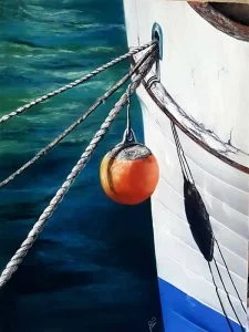 Larguons les amarres - Patricia Roy Pastelliste