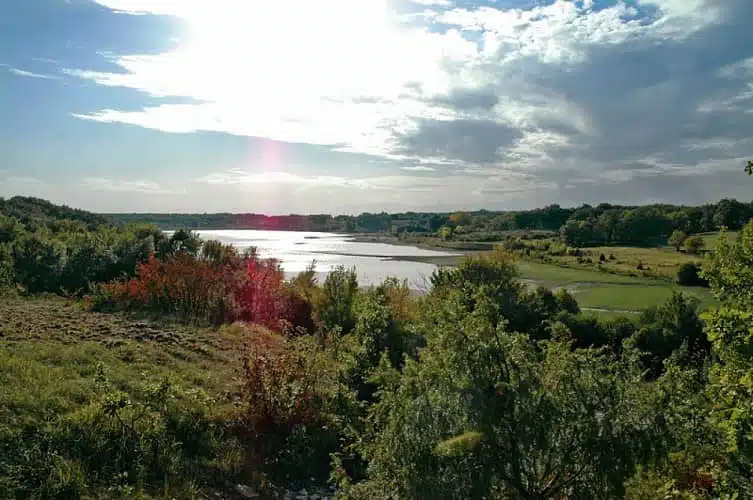Plan d'eau de la nette Périgord randonnée